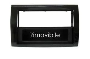 Phonocar - Adattatore autoradio 03436 Mascherina con foro ISO colore nero Dodge Chrysler Jeep