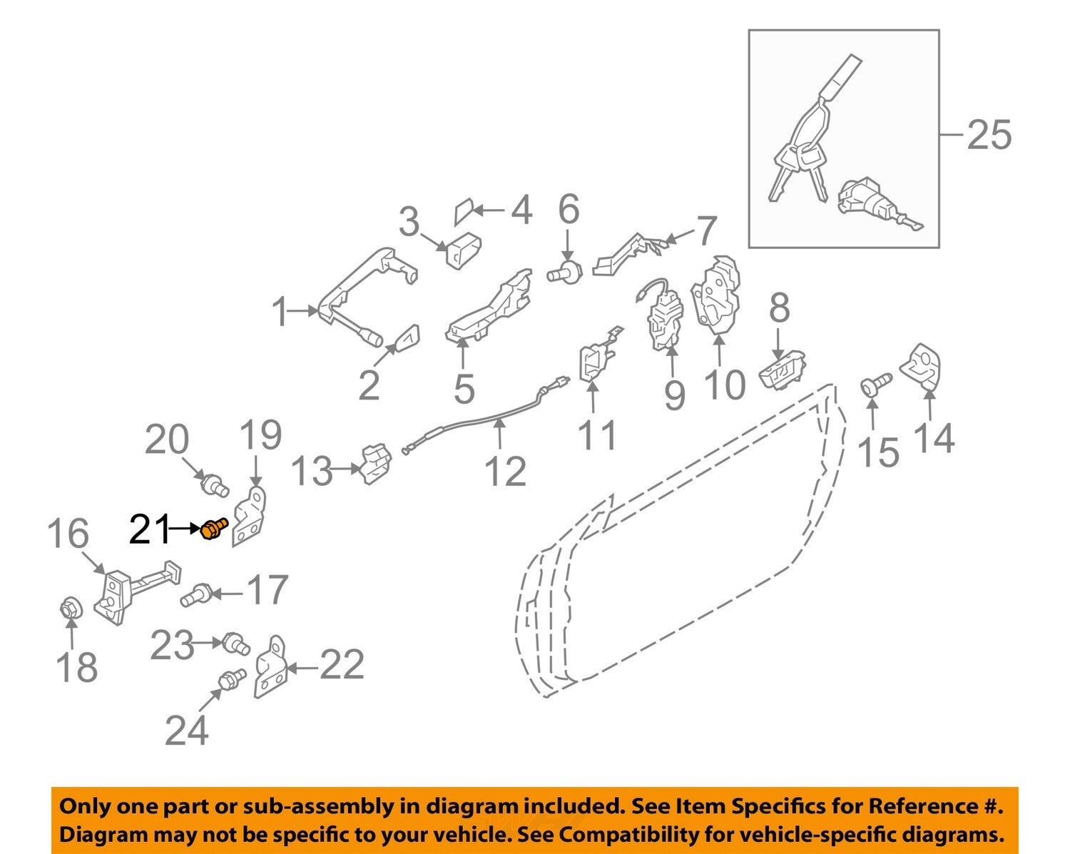 HYUNDAI OEM 0718 ElantraDoor HingeLower 793593K000 for sale online