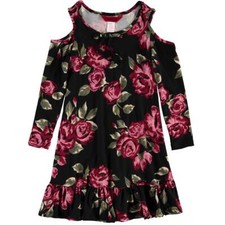 1st Kiss Girls 4-6x Long Sleeve Casual Dress 7
