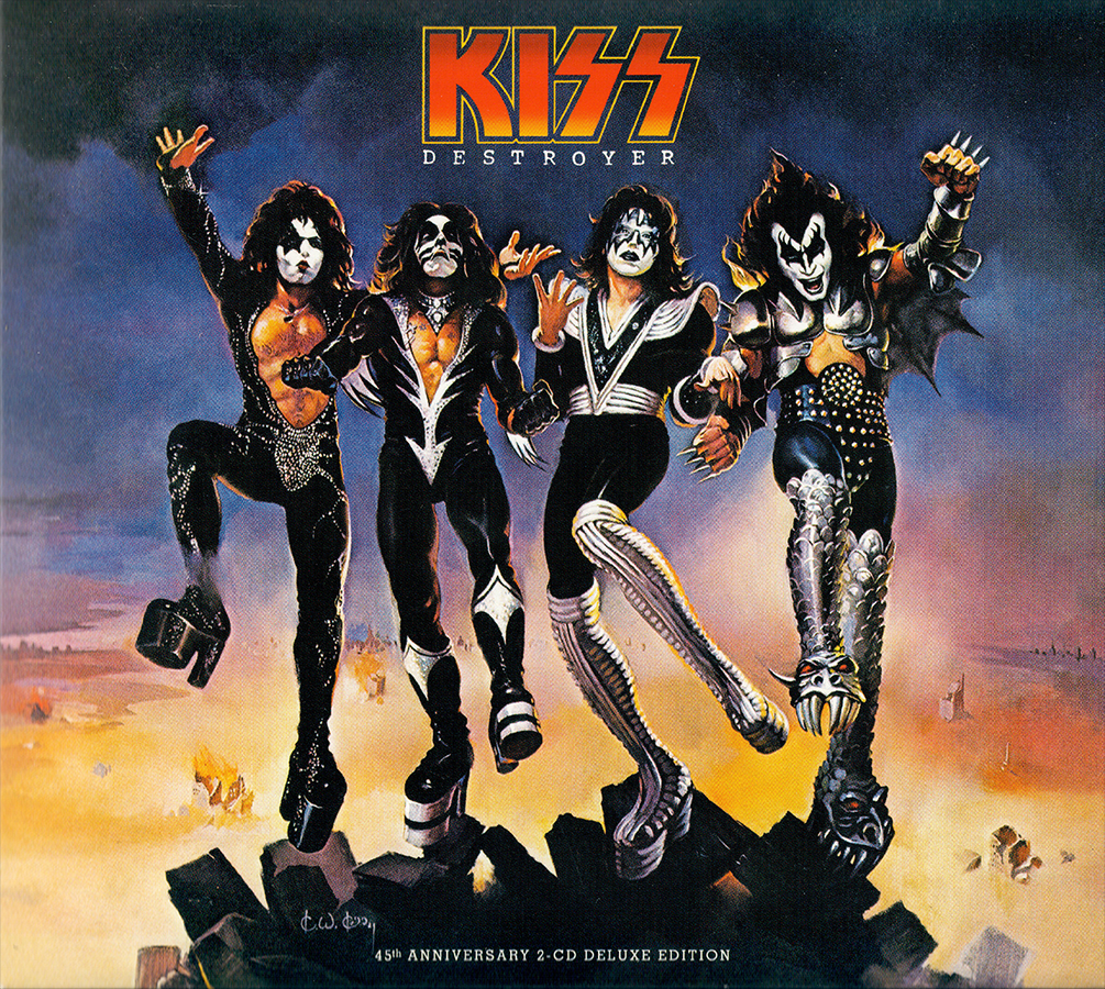 KISS Destroyer サイン入り CD Kiss • Destroyer • 45th Anniversary • 2CD • Deluxe Edition • 2021