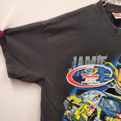 Jamie Mcmurray Graphic NASCAR T-Shirt Chase Authentics Size M Double Sided - Picture 2 of 14