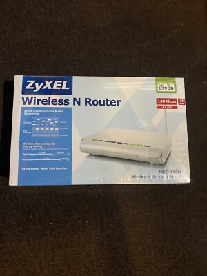 ZyXEL NBG416N 150 Mbps 4-Port 10/100 Wireless N Router