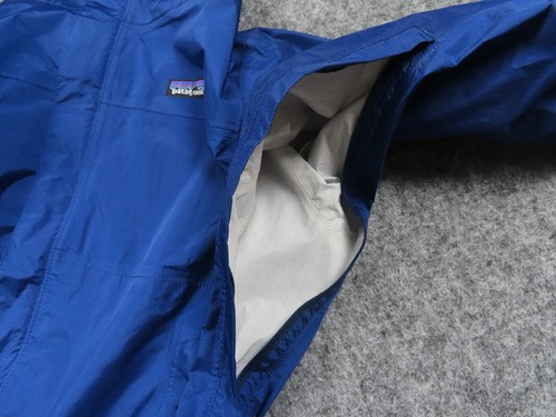 Patagonia H2NO Jacket Mens XS Blue Torrentshell Rain Coat Hooded Waterproof - Picture 7 of 12