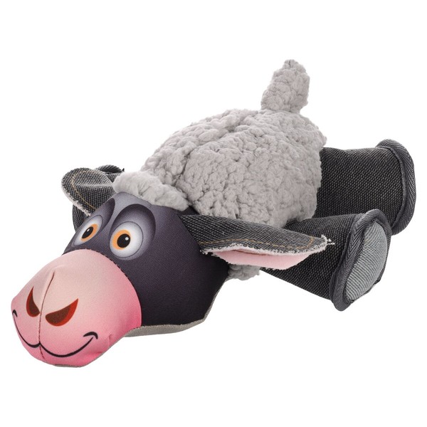 Flamingo Hundespielzeug Layi Schaf Grau Mit Squeaker 24,5X33X12 Cm-image