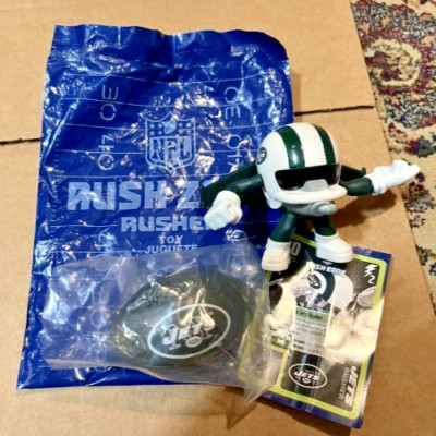 2013 RUSH ZONE NFL MCDONALDS HAPPY MEAL TOY FIGURES - NEW YORK JETS