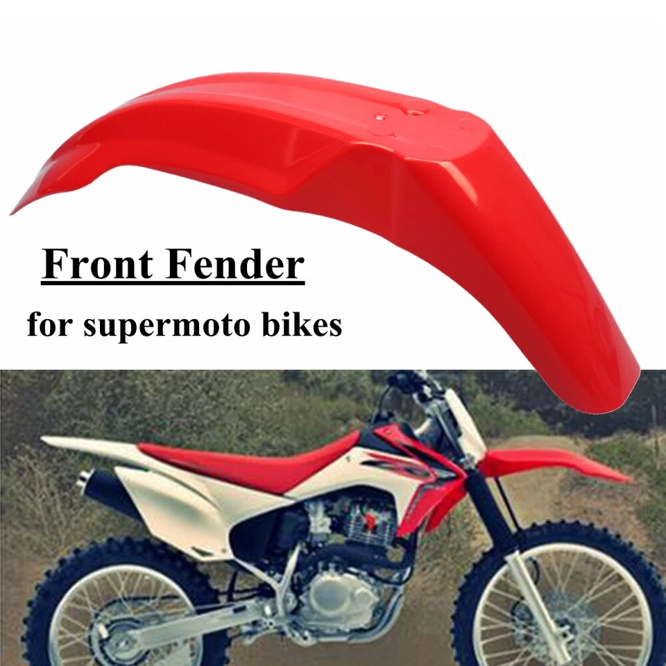 Guardabarros delantero para Honda CR CRF 100 125 150 230 250 300 450 Supermoto Foto 2 de 4
