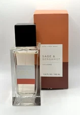 NEW Bath & Body Works Men’s Collection Sage & Bergamot 3.4 fl oz Cologne