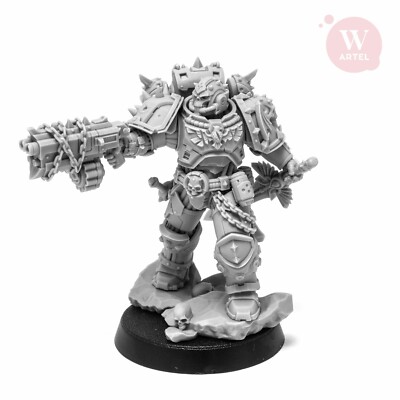 Leader of the Dread Squad - Artel W - Night Lords Command Chaos Marines