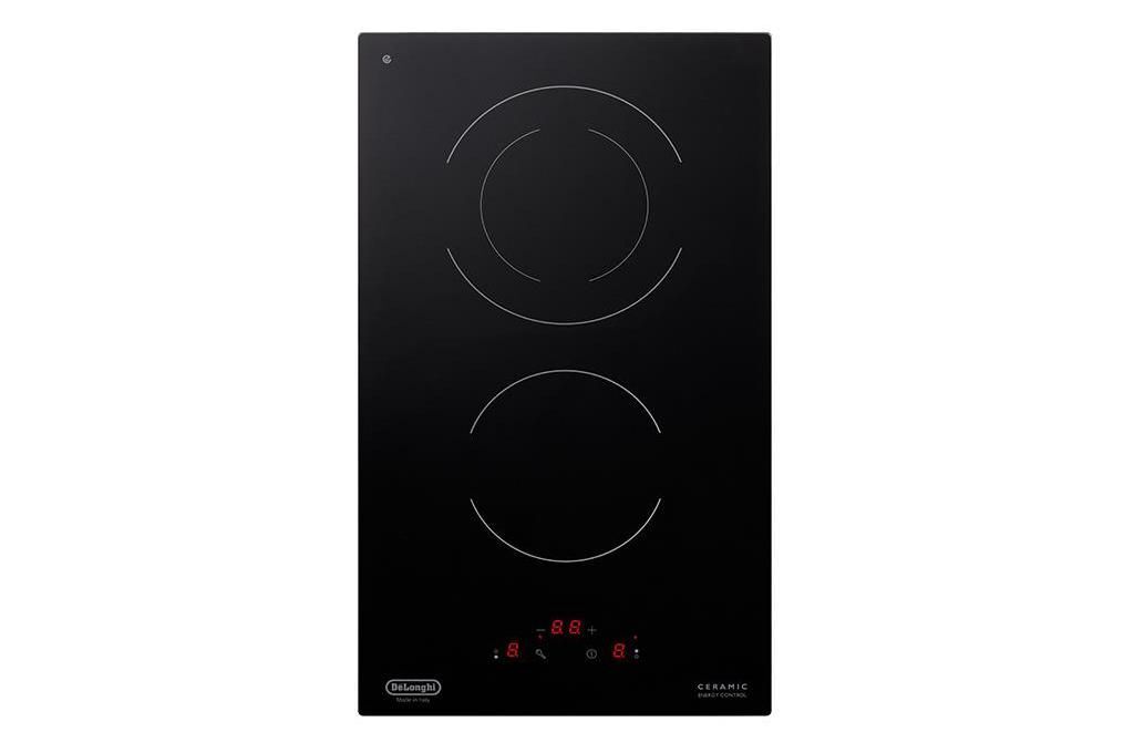 DeLonghi PVC31N Piano Cottura Piastre Radianti 2 Zone Funzione Pausa Comandi Tou