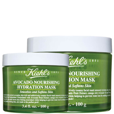 KIEHL'S Avocado pflegende & feuchtigkeitsspendende duftstofffreie Gesichtsmaske *GRÖSSE WÄHLEN*