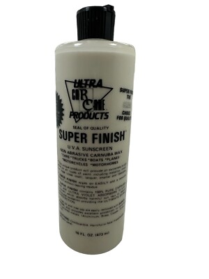 16 oz Super Finish Car Wax Carnuba Wax Ultra Car Care Products