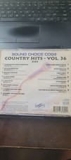 SC8189 COUNTRY HITS SOUND CHOICE KARAOKE CDG HARD TO FIND