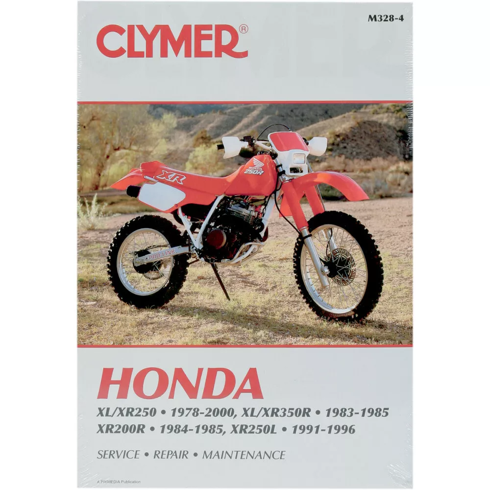 CLYMER Physical Book for Honda XL XR250 1978 2000 XL XR350R 1883