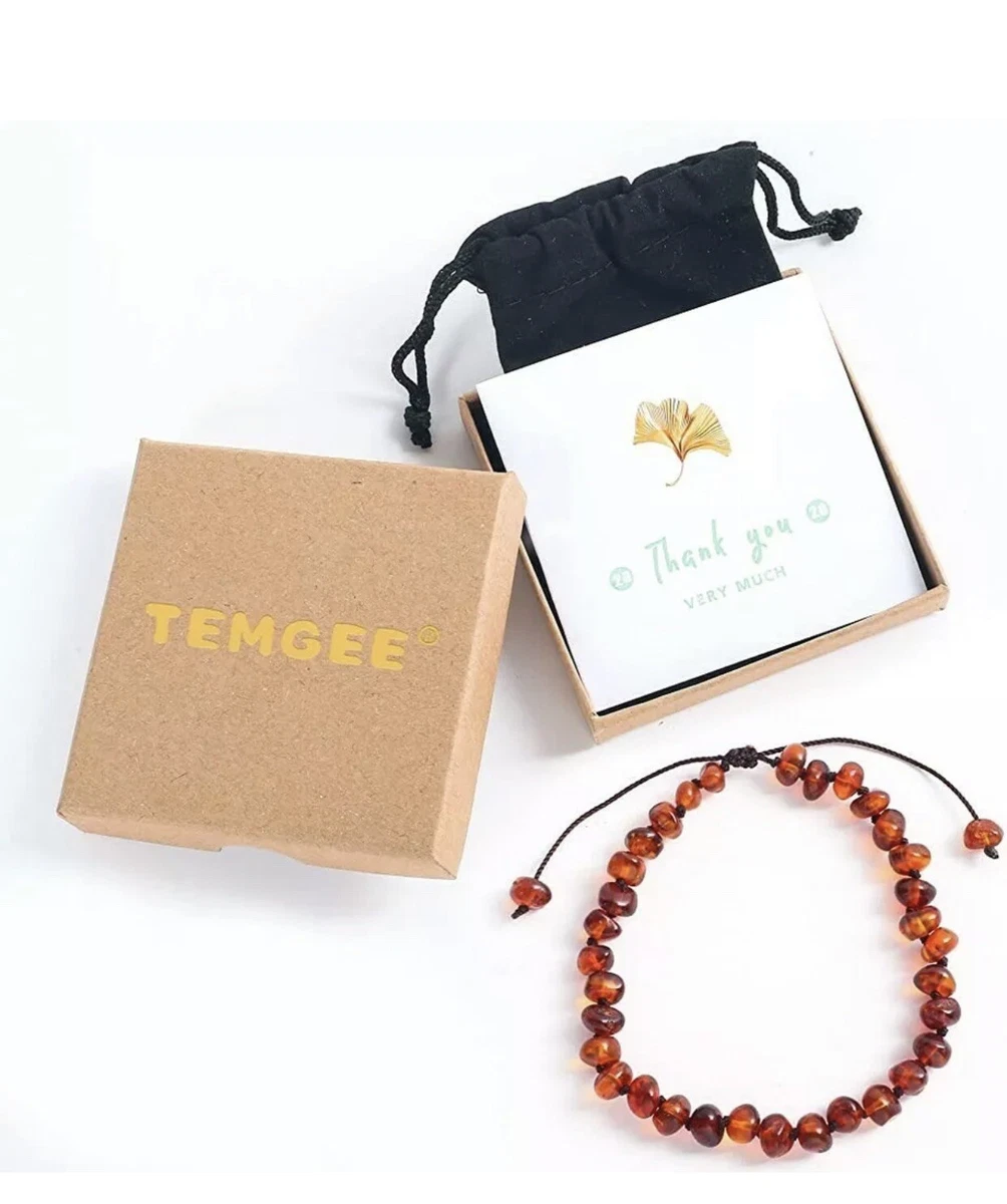 Temgee Baltic Amber Bracelet for Women and Men Baltic Amber