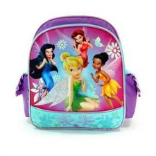 Small Backpack - Disney - Tinkerbell - Fairies Magic Garden 12" Girls School Bag