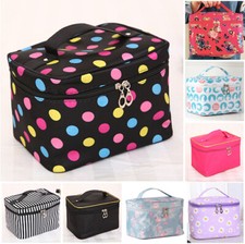 Professional Makeup Organizer Bag Large Cosmetic Case Storage Handle Travel Kit