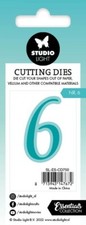 Studio Light Essentials Cutting Dies Number "6" - New