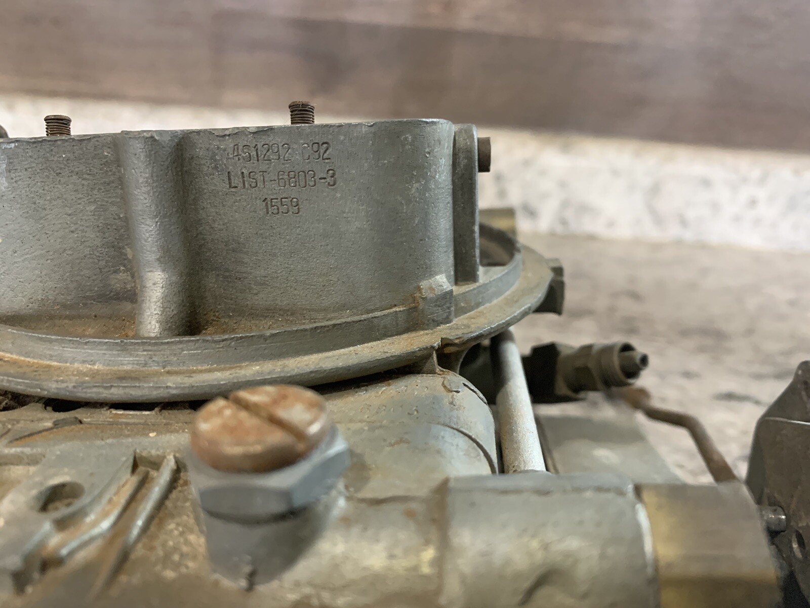 Holley Truck 68033 carburetor IH International Harvester 392 1970's