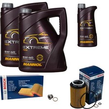 BOSCH Inspektionspaket 11 L MANNOL Extreme 5W-40 f�r BMW X6 xDrive50i
