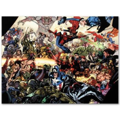 Marvel Comics ''Secret Invasion'' Limited Edition Art Canvas Numbered