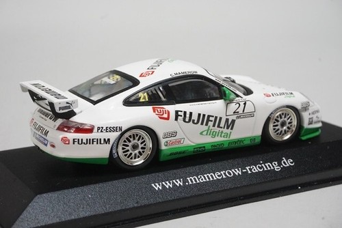 1:43 MINICHAMPS 403056221 Porsche 911 GT3 Carrera Cup 2005 #21 model car - Picture 4 of 12
