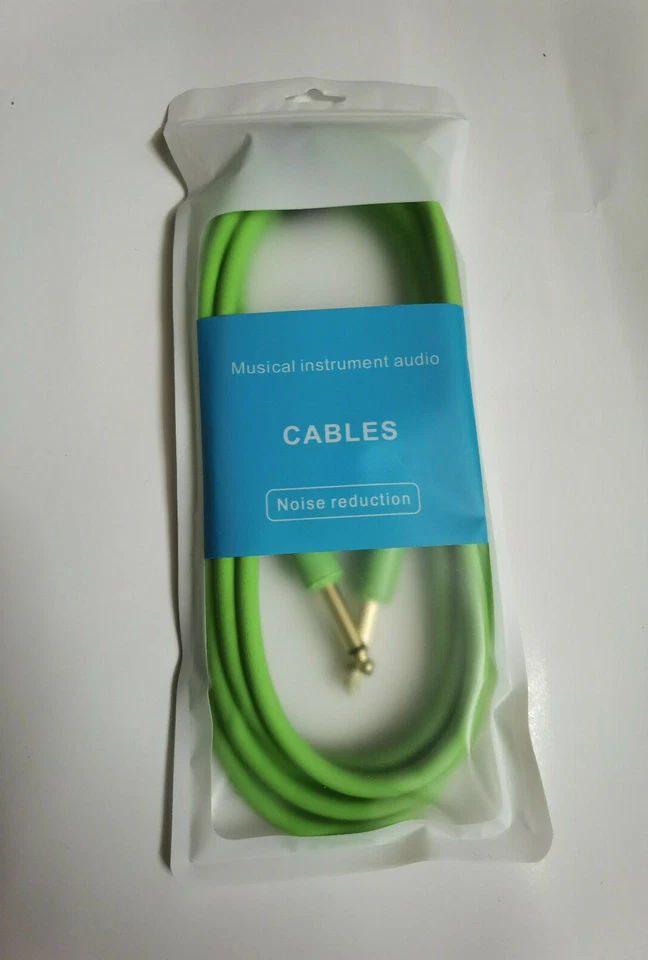 Bulldog - Cable de instrumento de 10 pies - 1/4" - recto a recto - silencioso Foto 3 de 4