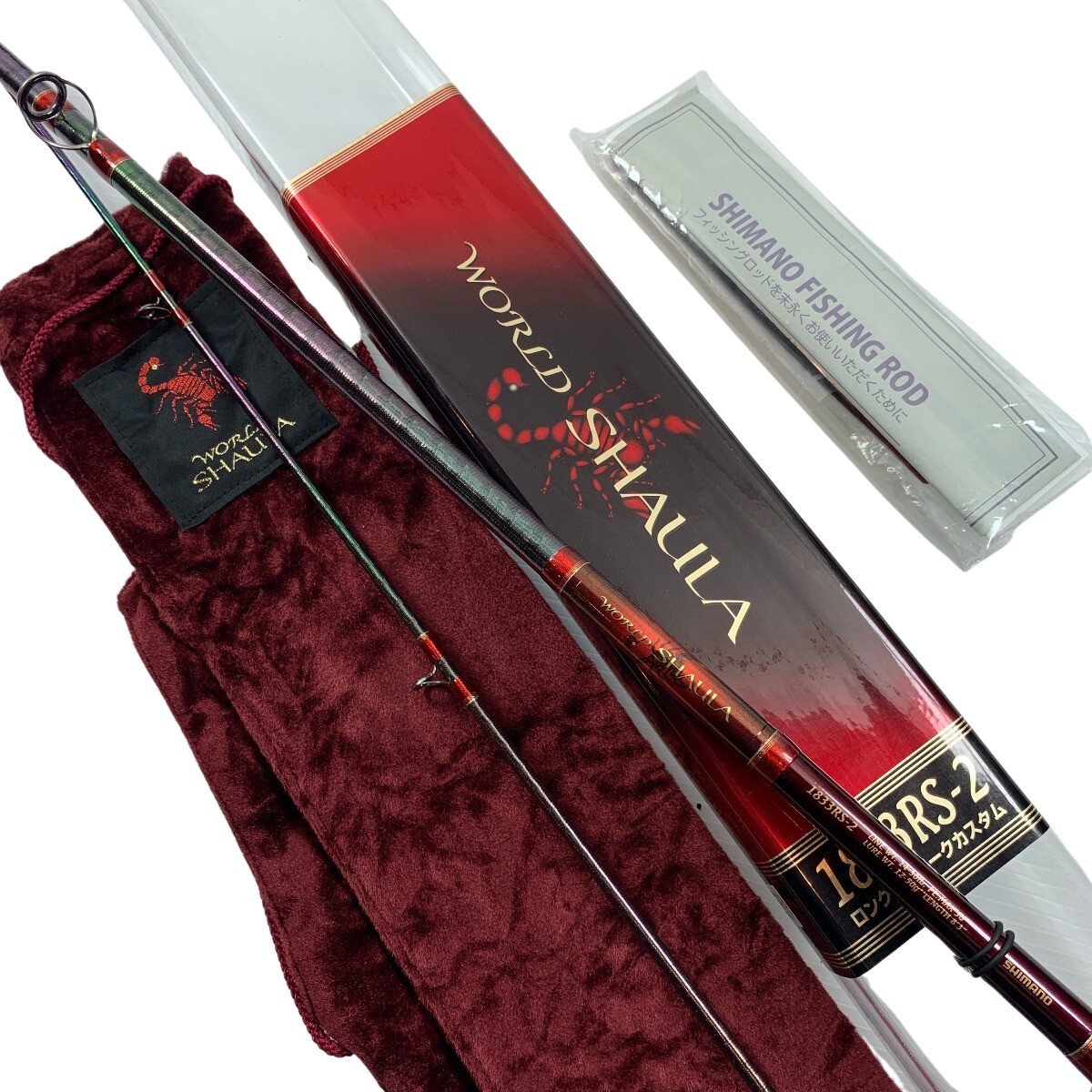 SHIMANO World Shaula 1833RS-2 Lure Rod #PB08524 | eBay SHIMANO World Shaula 1833RS-2 Lure Rod #PB08524 | eBay