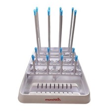 Munchkin Deluxe Drying Rack - Blue/White - Preowned