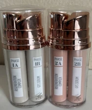 BeautyBio R45 THE REVERSAL Phase 1 & 2 Retinol Night Cream 2 x .34 oz.