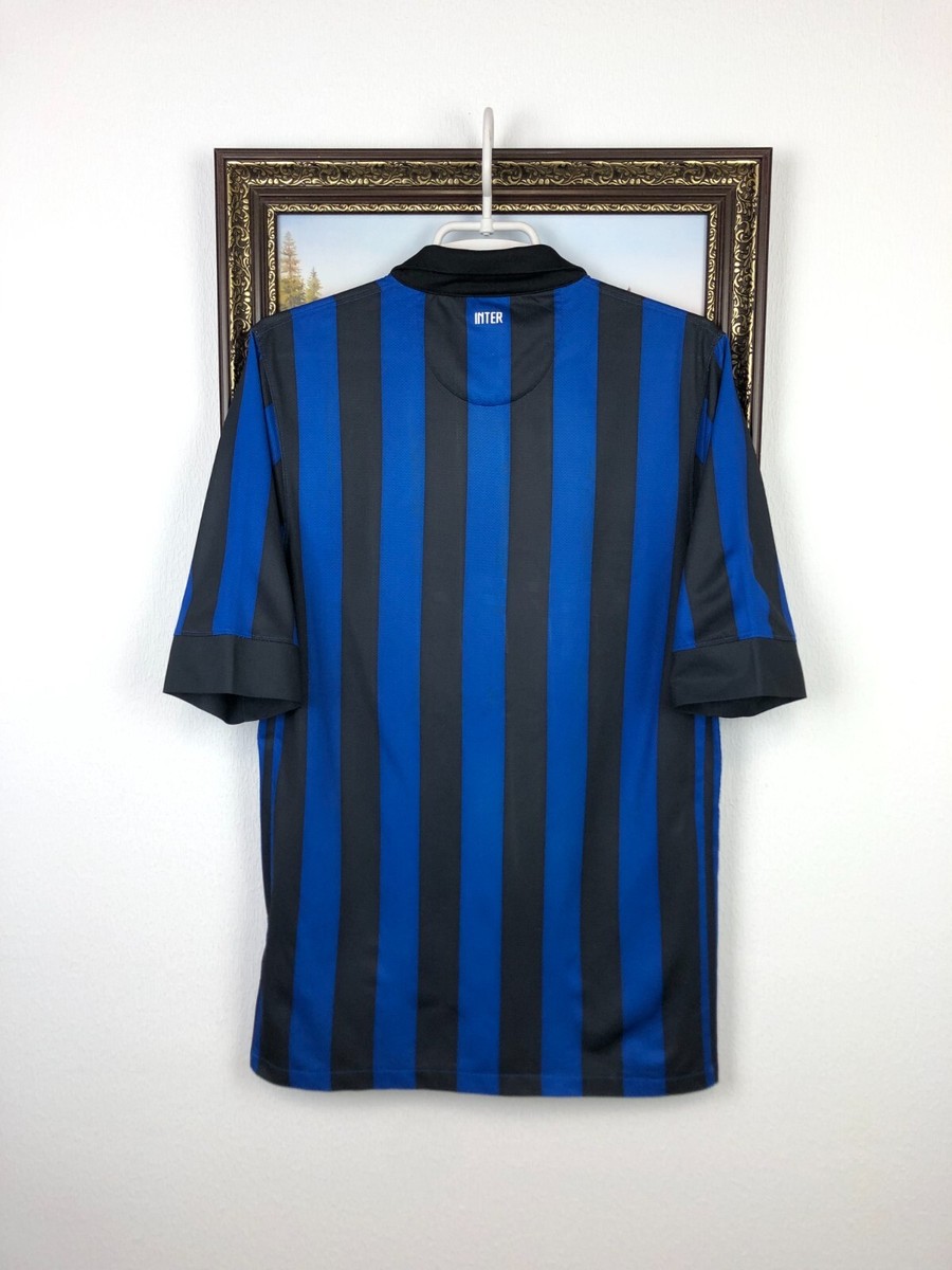 Inter Milan Home football shirt 2011 Soccer Nike Maglia Mens Blue