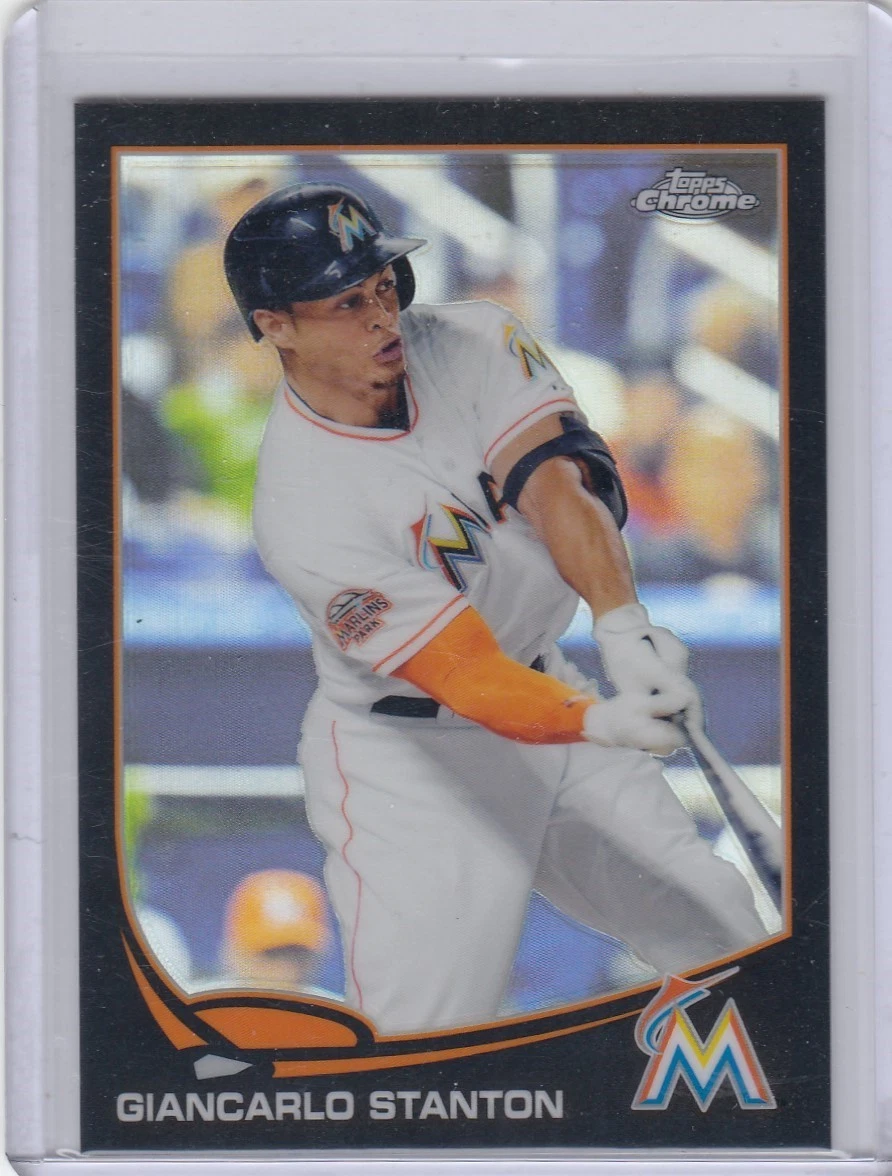 Giancarlo Stanton Baseball Serial Numbered Sports Trading Cards