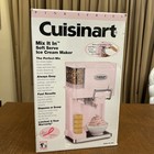 Cuisinart Pink Series Mix It In Soft Serve Ice Cream Maker ICE-45PK USED ONCE