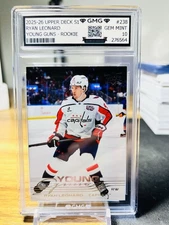 2025-26 Upper Deck Ryan Leonard Young Guns Rookie #238 GMG Graded 10 Gem Mint 💎