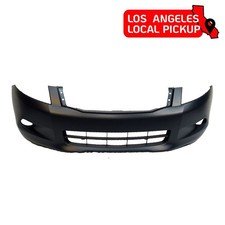 Primedfront Bumper Cover Fascia For 2008 2009 2010 Honda Accord V6 08-10 - La