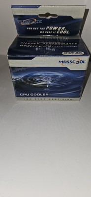 New Masscool 8W553B1M3 90mm Ball Server CPU Cooler LGA775 Pentium Core2 Dual