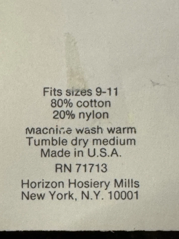 NUEVO CON ETIQUETAS NOS Lote De 3 Calcetines Horizon De Colección Para Mujer Ajustados 9-11 ¡Grandes Colores Otoño!! Foto 4 de 4