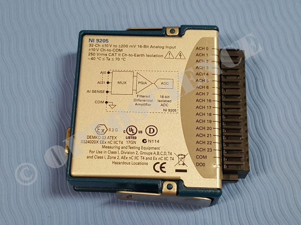 National Instruments NI 9205 cDAQ Modulo di ingresso analogico, 32 canali - Immagine 2 di 4
