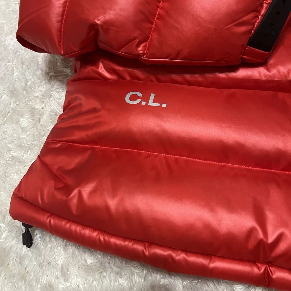 New Nike x NOCTA Sunset Red Down Puffer Jacket Drake DO2783-657 Men’s Size Large - Image 4 of 4