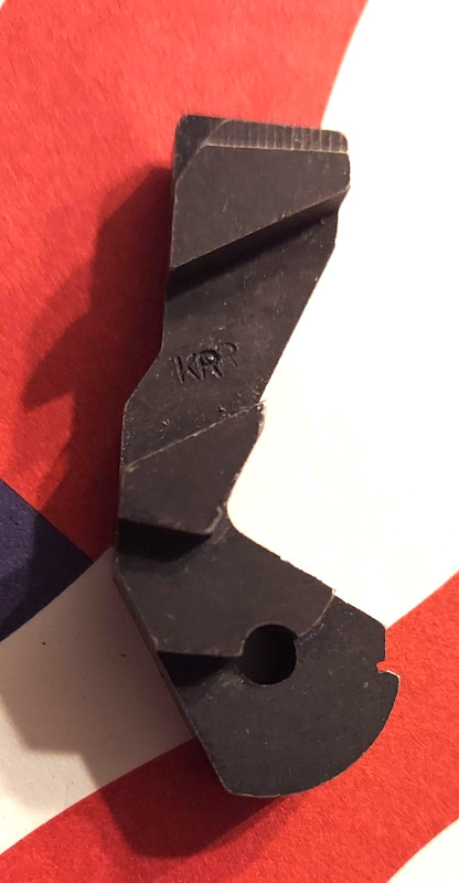 M1 CARBINE ROCK-OLA TYPE 1 DOGLEG HAMMER MARKED KR
