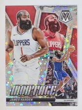 2023-24 Panini Mosaic James Harden #14 Montage Fast Break Prizm Clippers