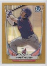 2014 Bowman Draft Top Prospects Chrome Gold Refractor 18/50 James Ramsey 2r8