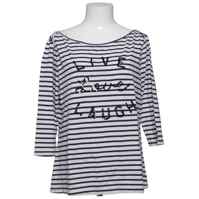 Old Navy, Langarmshirt, Größe: XL, Blau/Weiß, Baumwolle/Modal, Streifen #dHz