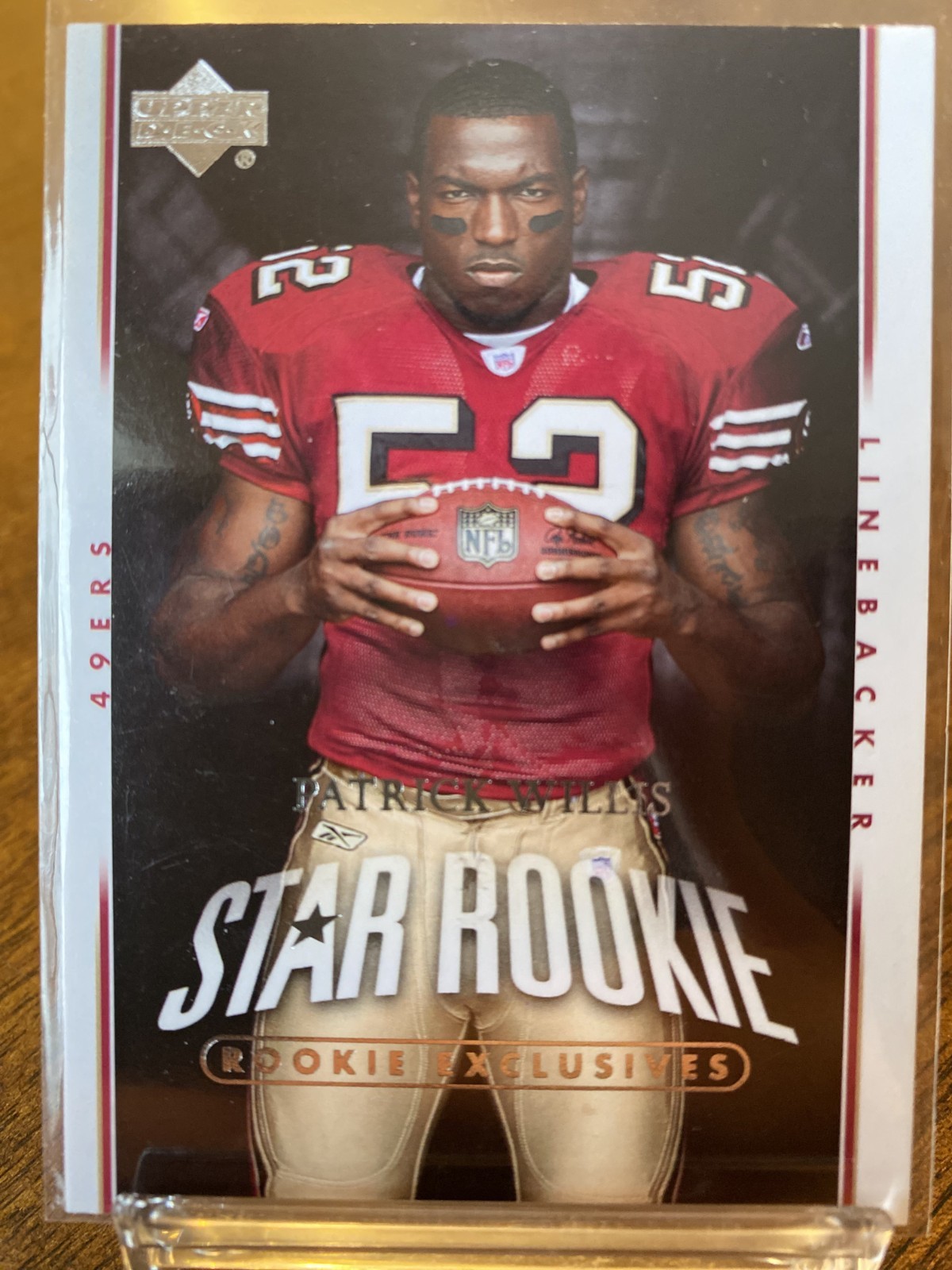 Patrick Willis Upper Deck #288 Rookie Exclusives