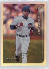 1999 Topps Chrome Refractor Jose Hernandez #90 qh5