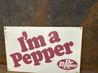 Rare Soda Shop Sign Dr. Pepper Antique General Store Vintage Can Coca Cola 7up