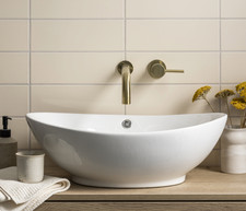 Oval Counter Top Basin Sink - New: 'Costa Counter Top Basin - Oval'