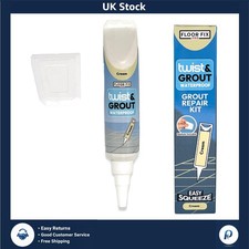 Easy-to-Use Cream Grout Repair Kit with Spatula – 250g, Perfect for Quick Fixes