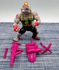TMNT Vintage 1991 Teenage Mutant Ninja Turtles DIRTBAG Complete Figure & Weapons