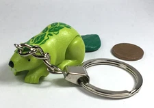 Playmobil Miniature Magic Green Beaver Keychain - wild animals-  39