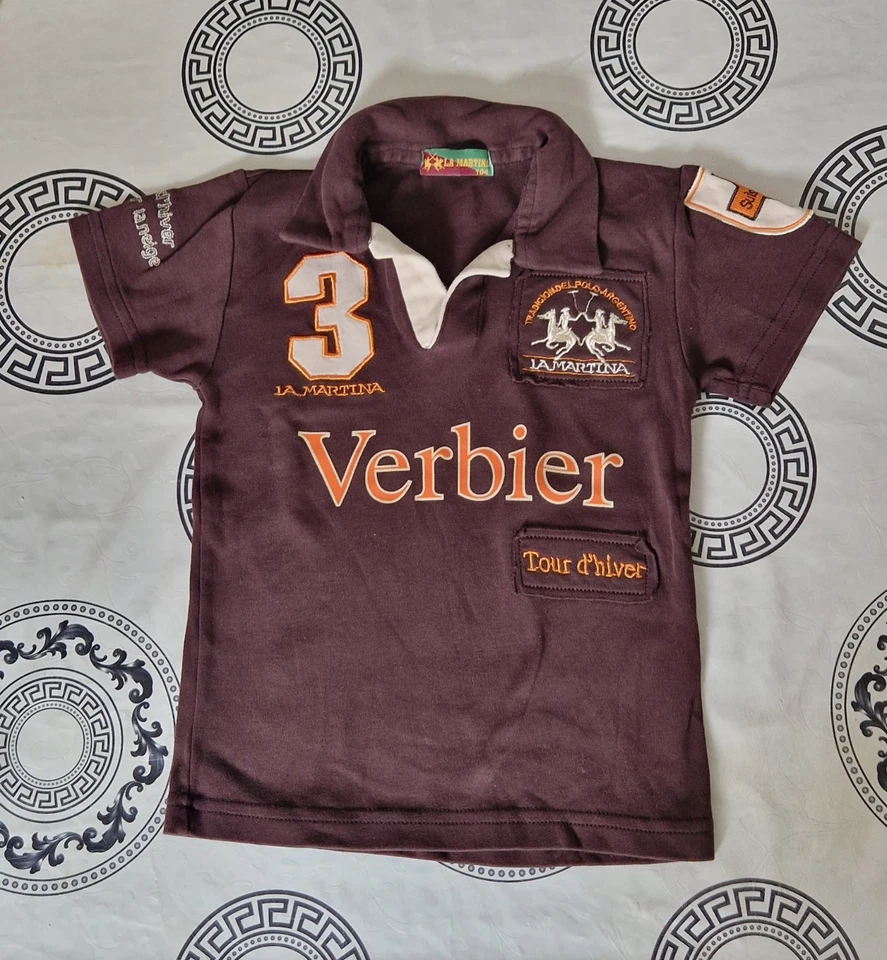 La Martina Polo/T-shirt Gr.104 Top - Bild 1 von 4